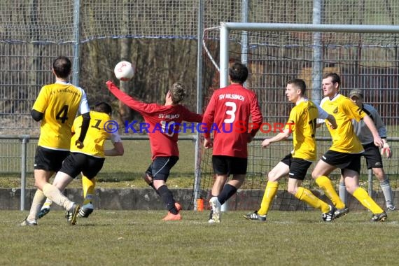 SV Hilsbach - FV Landshausen Kreisklasse A Sinsheim 07.04.2013 (© Siegfried)